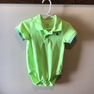Baby boy polo onesie
